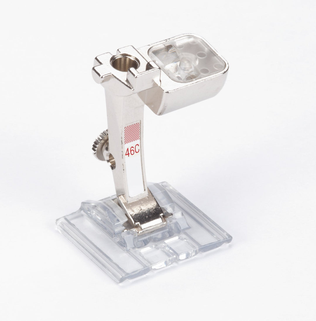 BERNINA #46C Pintuck & Decorative Stitch Foot with Clear Sole    033308.71.00