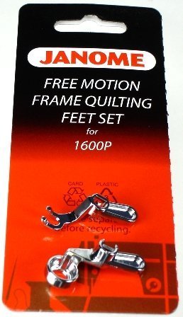 Janome Free Motion Frame Quilting Feet Set for 1600P   767-434-005