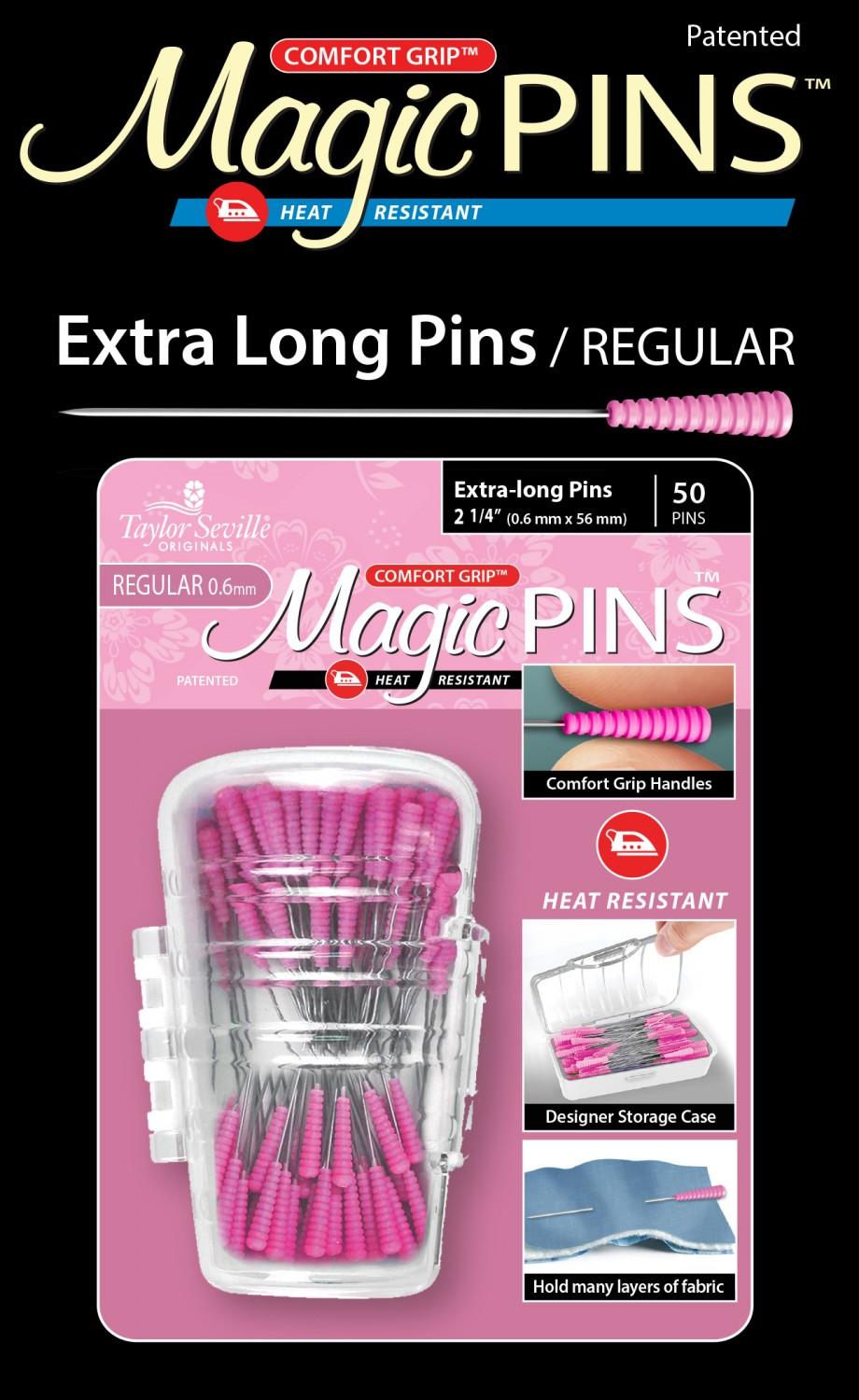 Magic Pins Extra Long Pins Regular 50pc    219546