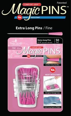 Magic Pins Extra Long Pins Fine 50pc    219706