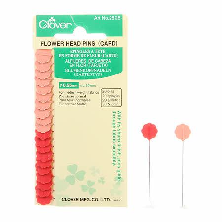 Flower Head Pins 20ct 2505CV