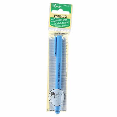 WATER SOLUBLE MARKER BLUE THICK