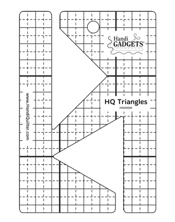 HQ Triangles Quilting Ruler   HG00590