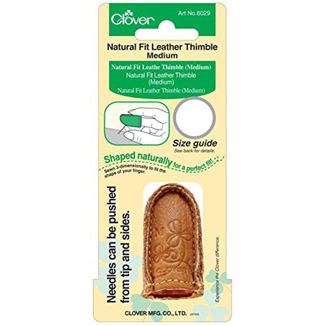 Natural Fit Leather Thimble - Medium 6029CV