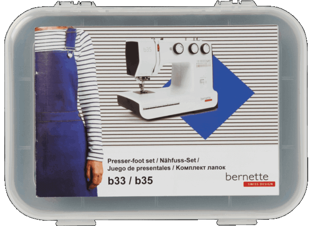 BERNINA bernette b33/b35 Presser Foot 10pc Set   502060.14.16