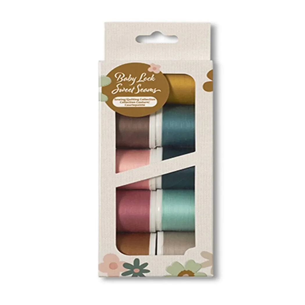 Baby Lock Sweet Seams 10pc Madeira Aerofil 440yd Sewing Thread Set