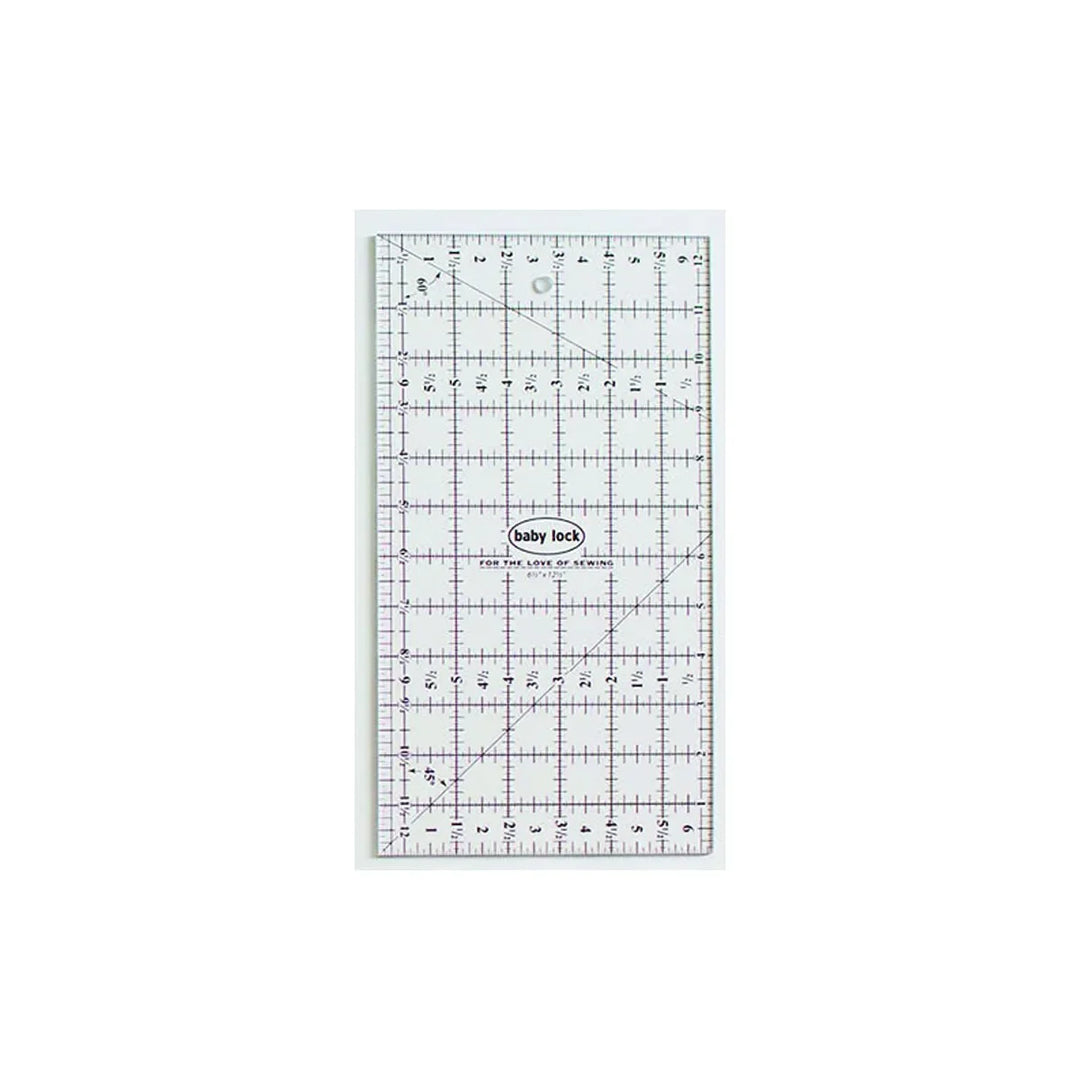 Baby Lock Cutting Ruler 12.5" X 6.5"