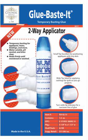 Roxanne Glue Baste It 1.5oz EZ-Squeezie Bottle  RX-GL15
